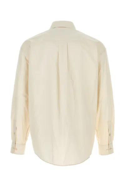 Lemaire Cotton Shirt Jacket In Neutral