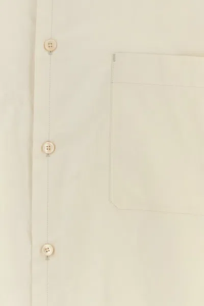 Lemaire Cotton Shirt Jacket In Neutral