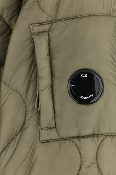 C.p. Company Outerwear Medium Jacket In Liner 19cmow048a110158a 356 In Green