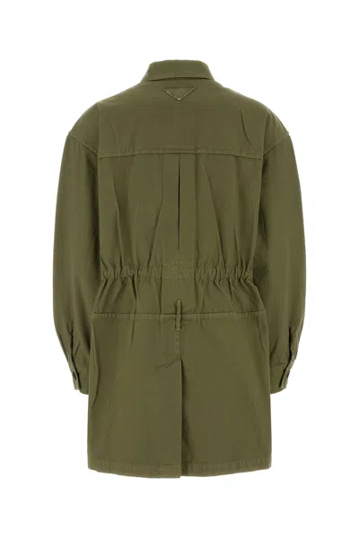 Prada Caban P620ssooo16ih F0161 In Green