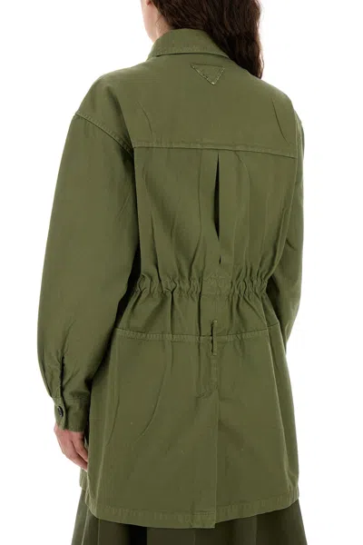 Prada Caban P620ssooo16ih F0161 In Green