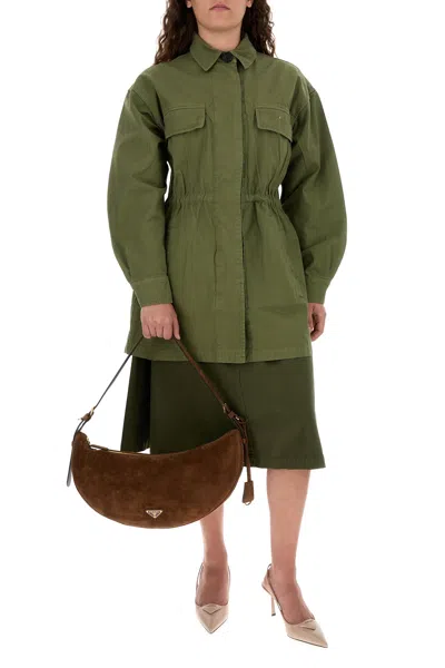 Prada Caban P620ssooo16ih F0161 In Green