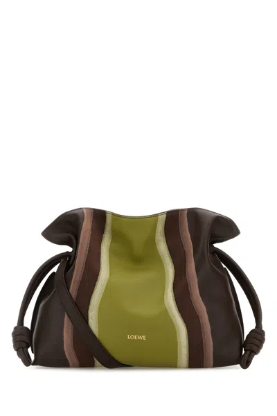 Loewe Flamenco Clutch M Landscape A411fc1xcx Choligmos In Multi