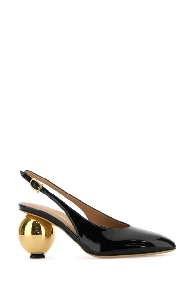 Ferragamo Detailed Archive Heel 01k4437848791c Nerobiscotto In Black