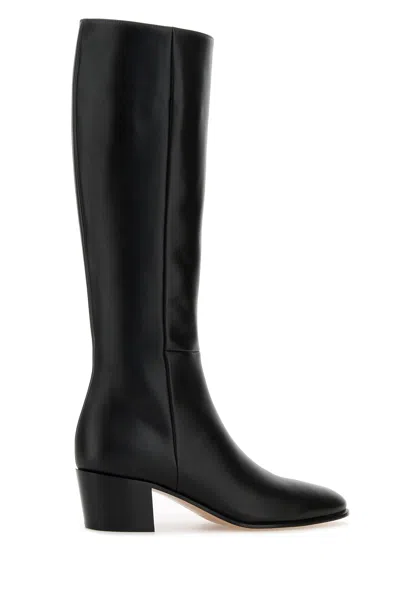 Gianvito Rossi G80141 Vitello Glove G8014145cuovgi Nero In Black