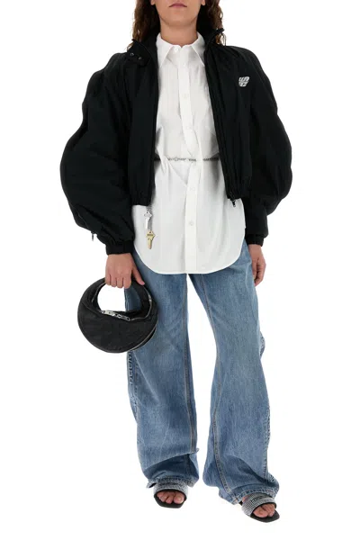 Alexander Wang White Poplin Shirt In White