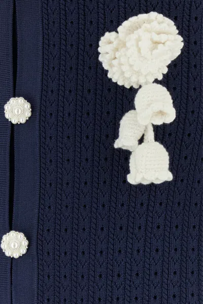 Self-portrait Mini Dress Self-portrit In Blue