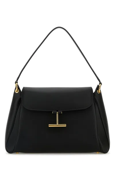 Tom Ford Tara Medium Shoulder Bag L1869lcl490g 1n001 In Black