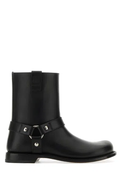 Loewe Isabel Marant Edrika Suede Ankle Boots In Black