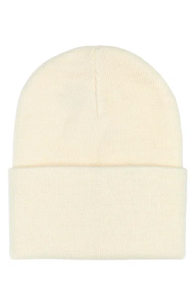 Carhartt Short Acrylic Watch Hat Natural In Neutral