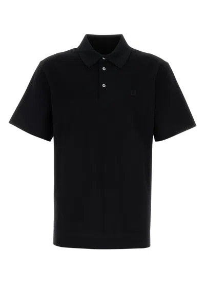 Givenchy Classic Fit Polo With 3 Buttons Bm71kr3ycd 001 In Black