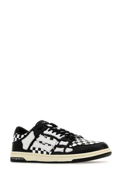 Amiri Low-top Checkered Pattern Rubber Sole Sneaker