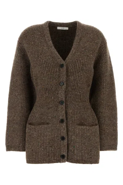 Co Structured Cardigan 8937bmswpf24 202 In Brown