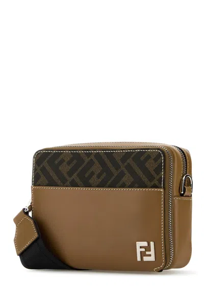 Fendi Camera Case Organizer Squared Ff Crossbody Bags Multicolor