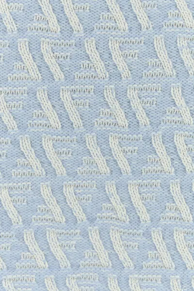 Fendi Ff Jacquard Wool Cashmere Mini Skirt