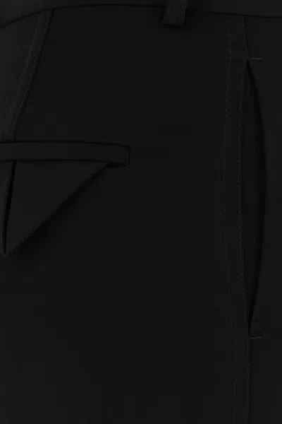 Bottega Veneta Jersey Pant With Back Pocket And Flared Leg In Black