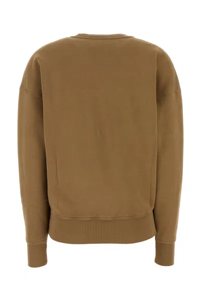Saint Laurent Caramel Coloured Plush Sweatshirt