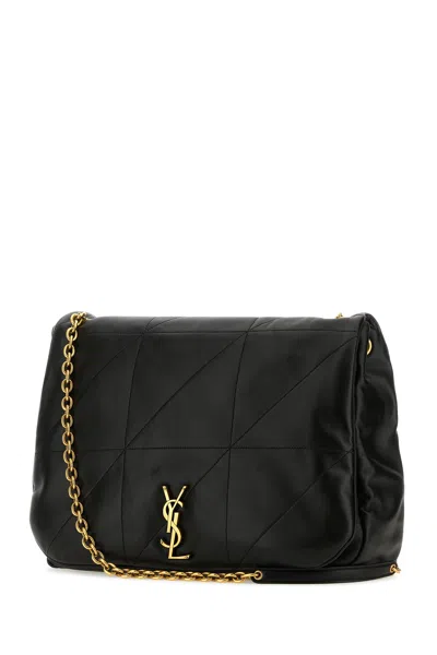 Saint Laurent Woman Black Nappa Leather Jamie 4.3 Shoulder Bag
