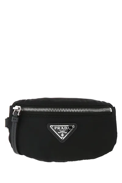 Prada Small Logo-plaque Pouch