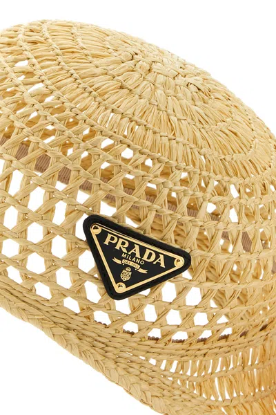 Prada Cappello In Rafia  Donna