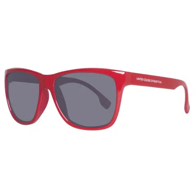 Benetton Bicolor Injected Sunglasses In Red