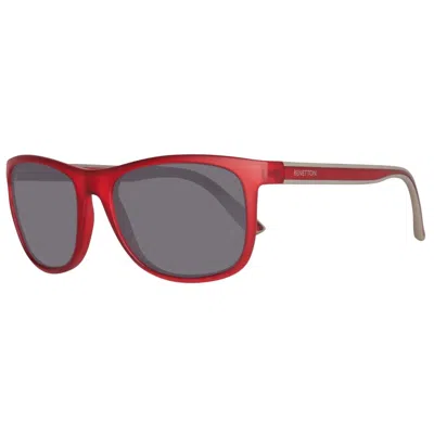 Benetton Bicolor Injected Sunglasses In Red
