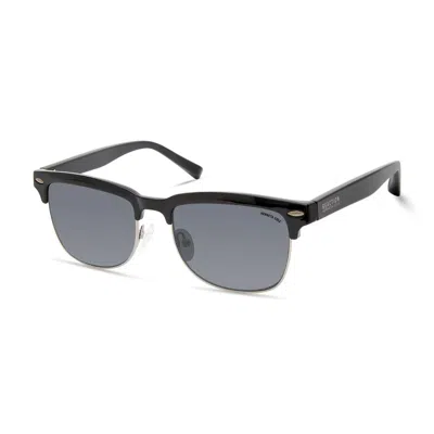 Kenneth Cole Black Acetate Sunglasses In Black