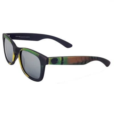 Italia Independent Green Acetate Sunglasses In Black