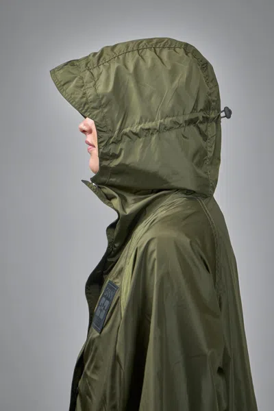 Ganni Flyweight Nylon Jacket Kalamata In Green