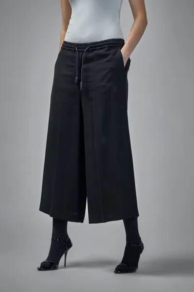 Loewe Drawstring Trousers In Black