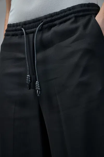 Loewe Drawstring Trousers In Black