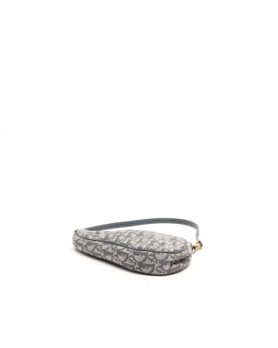 Dior Christian  Issimo Saddle Bag In Gray