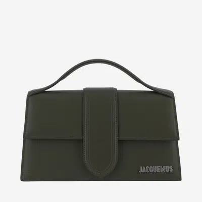 Jacquemus Green The Large Bambino Crossbody Bag In Green