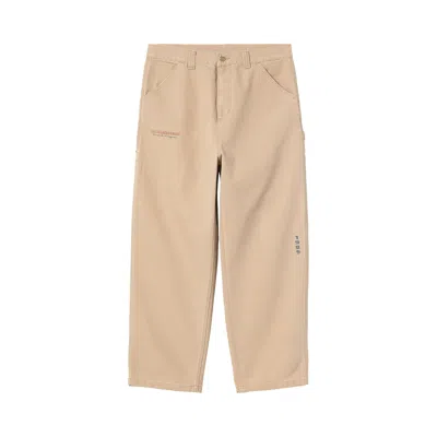 Pre-owned Carhartt Wip Og Single Knee Graphic Pant 'dusty Hamilton Brown' | Men's Size Xl