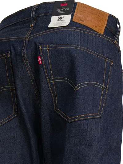 Levi's Navy 511 Slim Fit Jeans In Blue