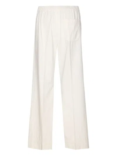 True Avenue Elasticated-waist Corduroy Trousers In Neutral