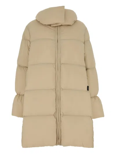 Bacon Hooded Down Jacket In Neutral