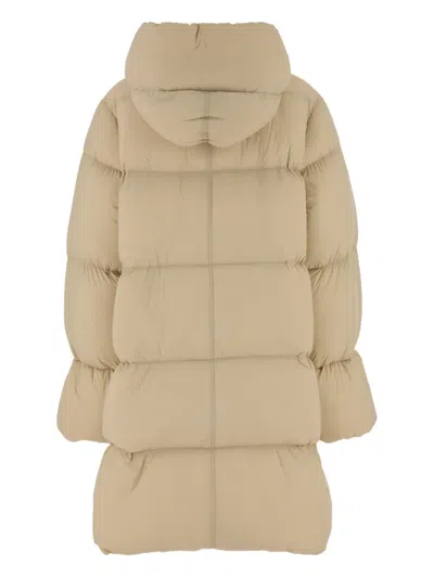 Bacon Hooded Down Jacket In Neutral