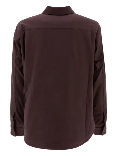 Gr10k Men's "alpha" Overshirt In Brown