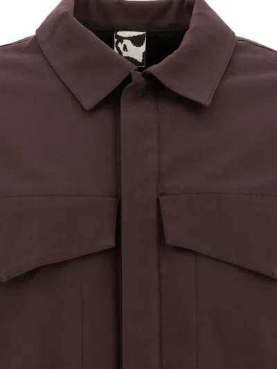 Gr10k Men's "alpha" Overshirt In Brown