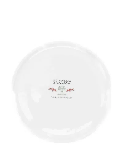 Ginori 1735 Il Viaggio Di Nettuno Pegasus-print Plate In Multi