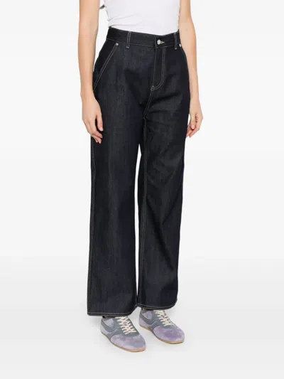 Sofie D'hoore Side-pocket Jeans In Blue
