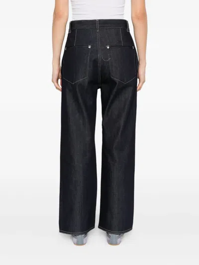 Sofie D'hoore Side-pocket Jeans In Blue