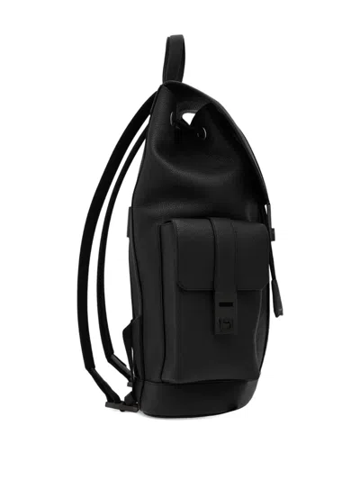 Ferragamo Gancini Backpack In Black