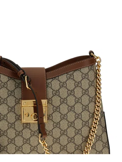 Gucci Padlock Gg Canvas Hobo Bag