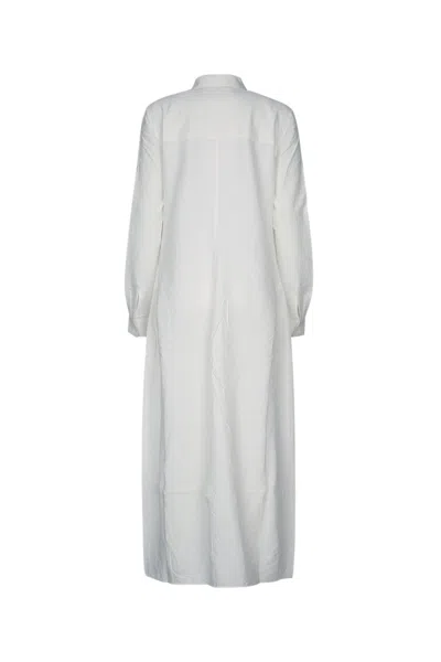 Totême Toteme Women Long Shirt Dress In White