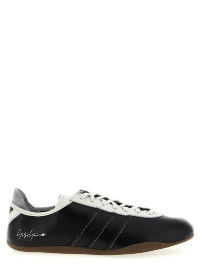 Y-3 Tokyo Leather Sneakers In Black