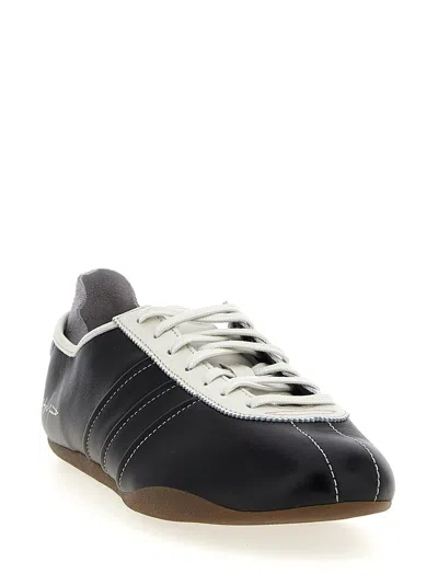 Y-3 Tokyo Leather Sneakers In Black