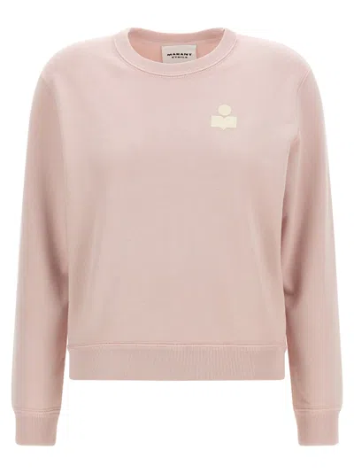 Isabel Marant Étoile 'maurine' Crew Neck Sweatshirt In Pink