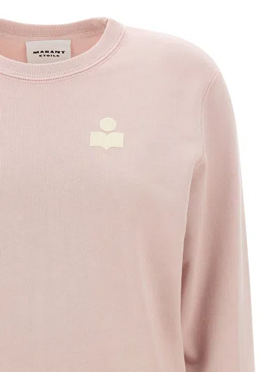 Isabel Marant Étoile 'maurine' Crew Neck Sweatshirt In Pink